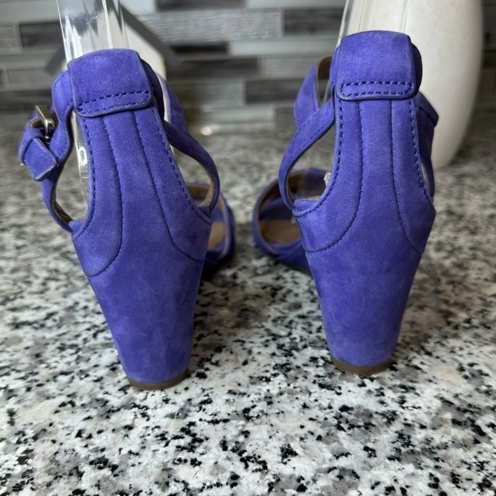 Ecco | Purple Wedge Heel Size 36